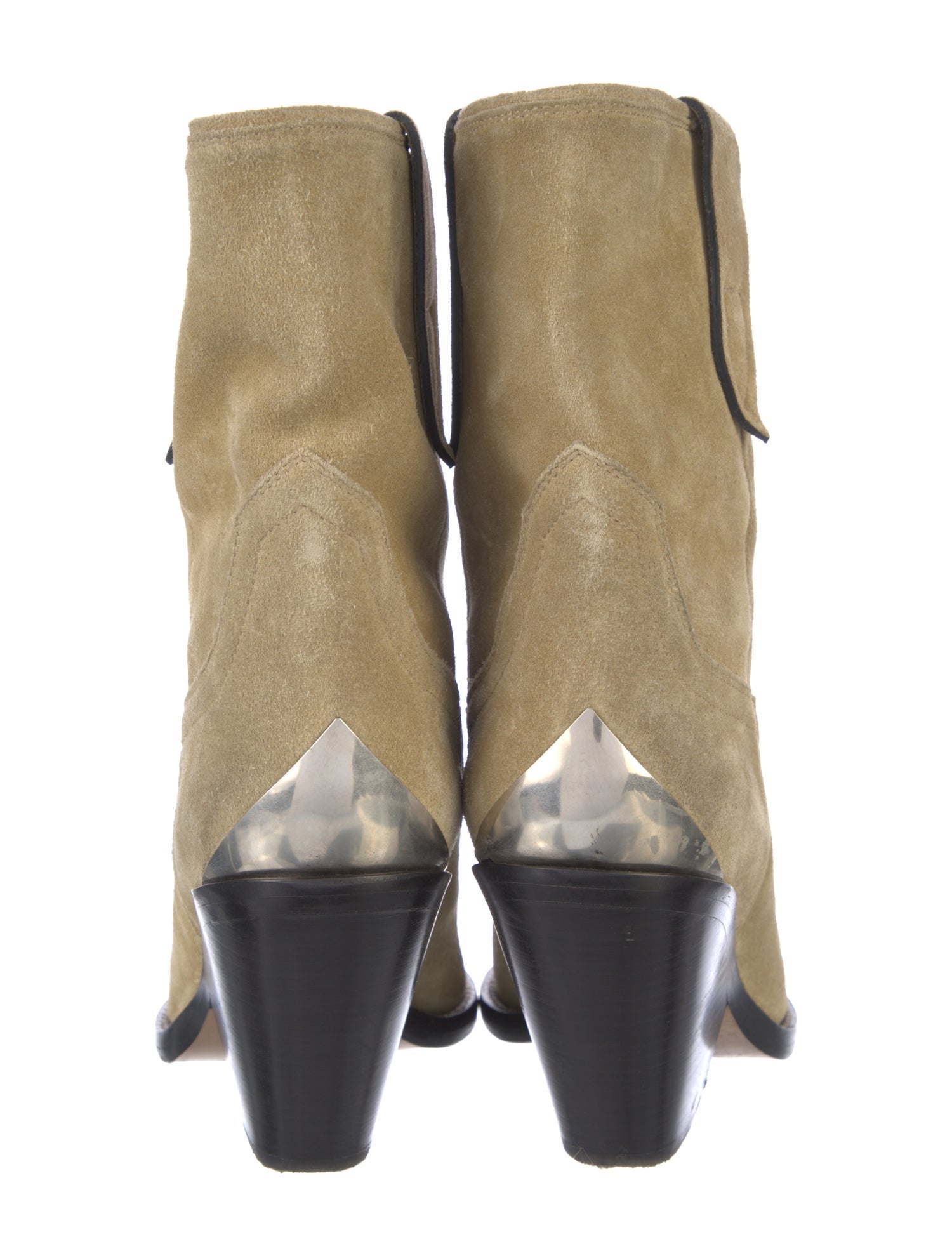 Isabel Marant Suede Western Boots